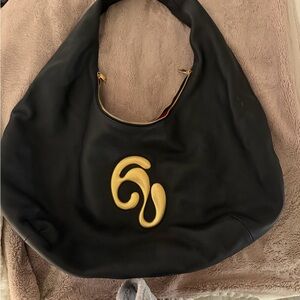 Kai Collective London Togo Leather Maxi Handbag - Black